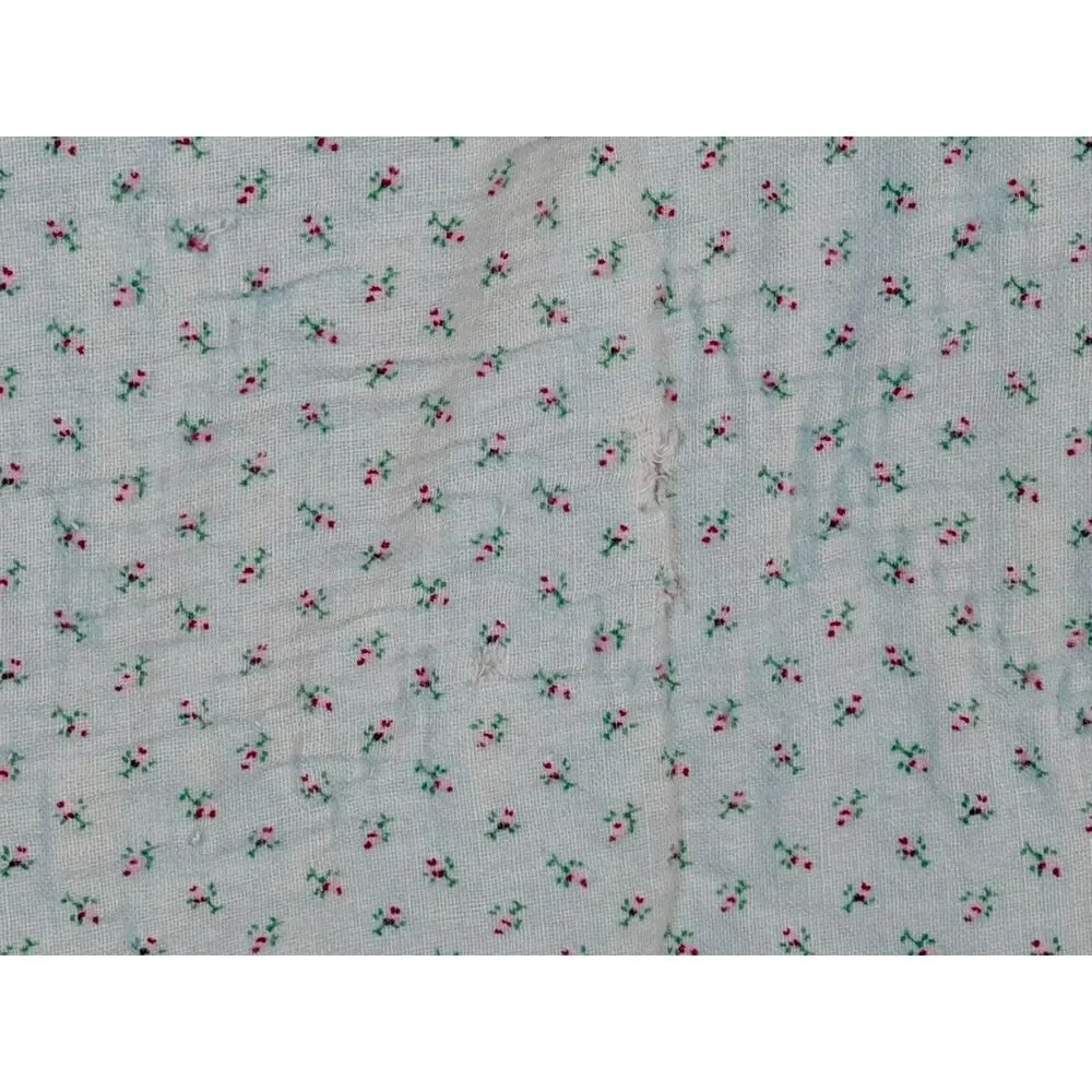 VTG Child Baby Crib Quilt Handmade Angel Pink Girl Sleep My Child Cottage Cherub